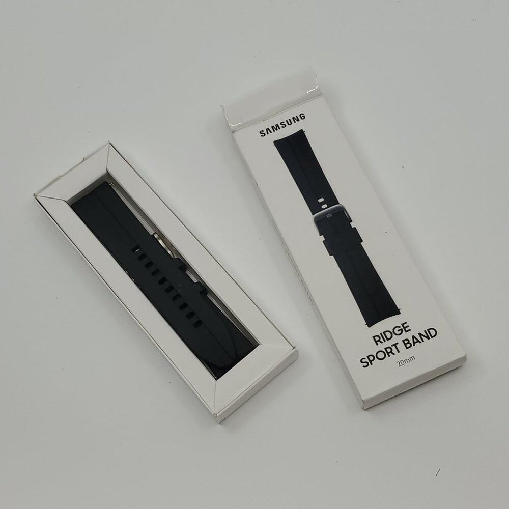 Samsung Ridge Sport Band (20 MM) Black New - Picture 9 of 10
